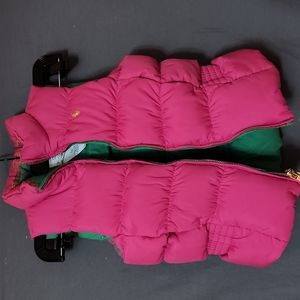 Ralph Laruren reversible toddler down puffer vest